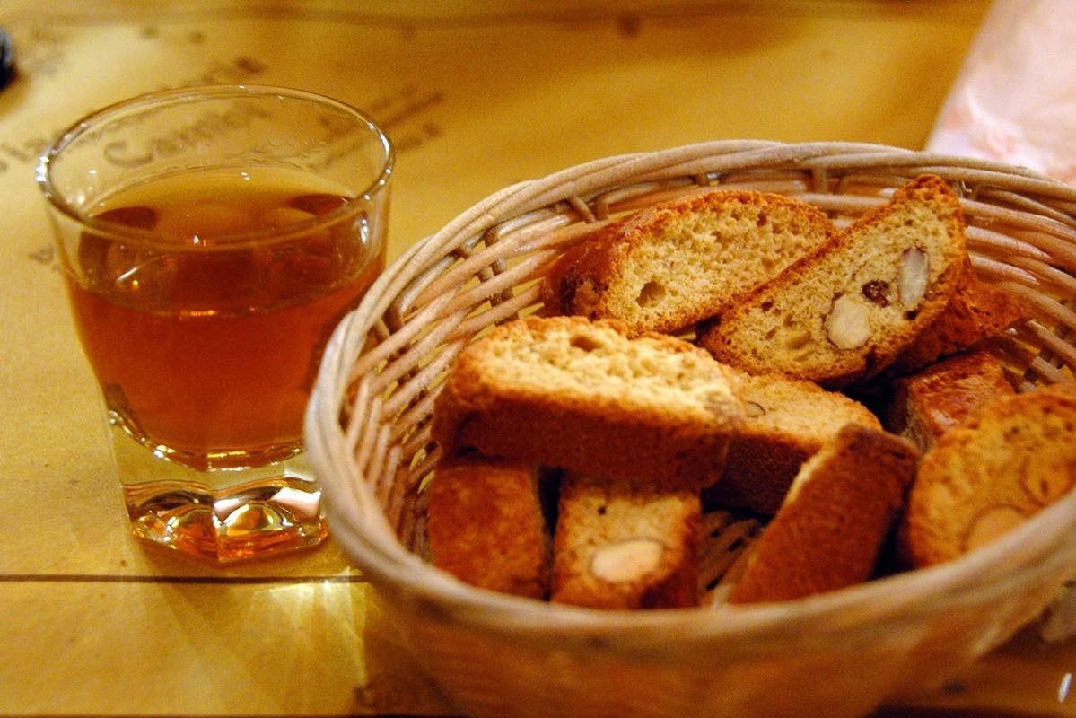 florence desserts vin santo biscotti